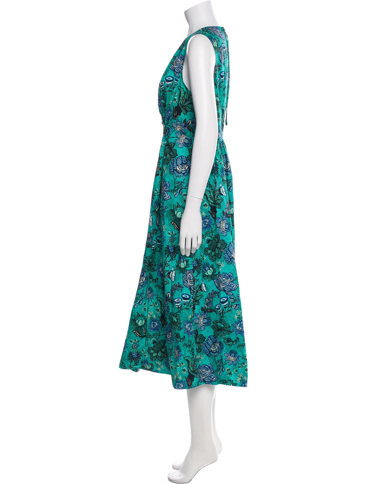 Ulla Johnson Floral Print Long Dress