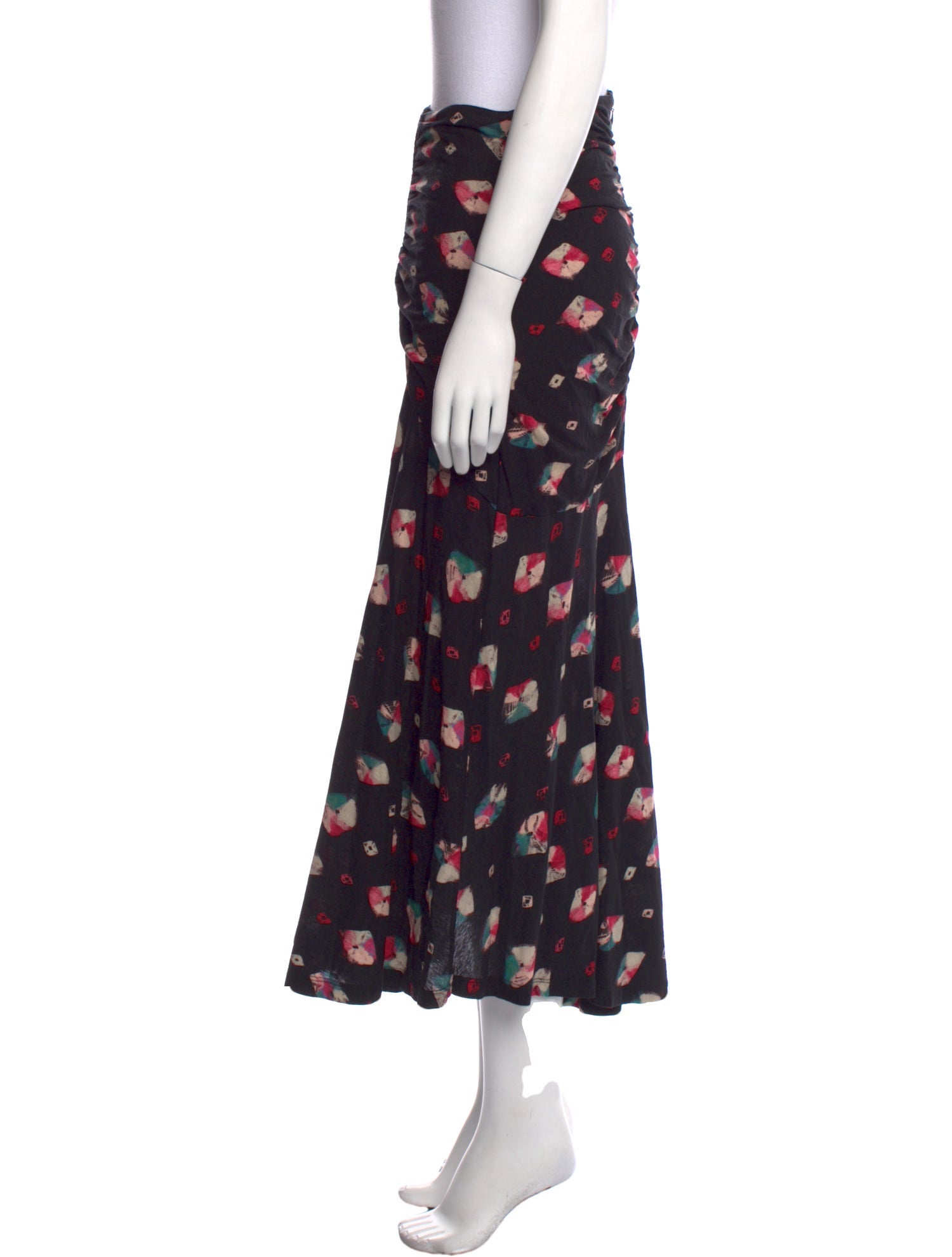 Ulla Johnson Printed Midi Length Skirt