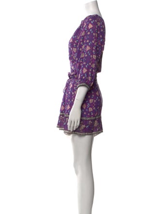 Ulla Johnson Floral Print Mini Dress