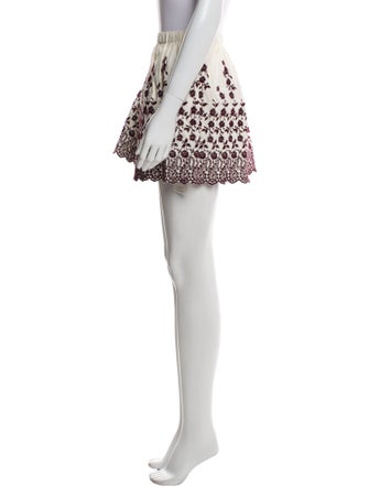 Ulla Johnson Floral Print Mini Skirt