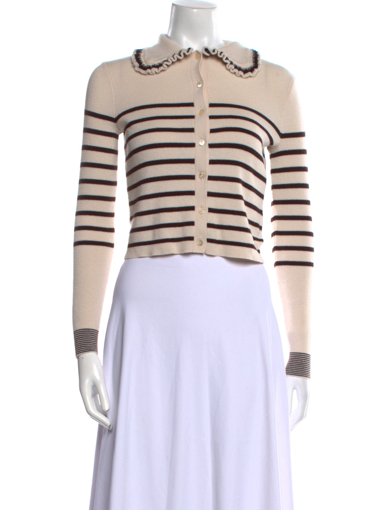Ulla Johnson Merino Wool Striped Sweater