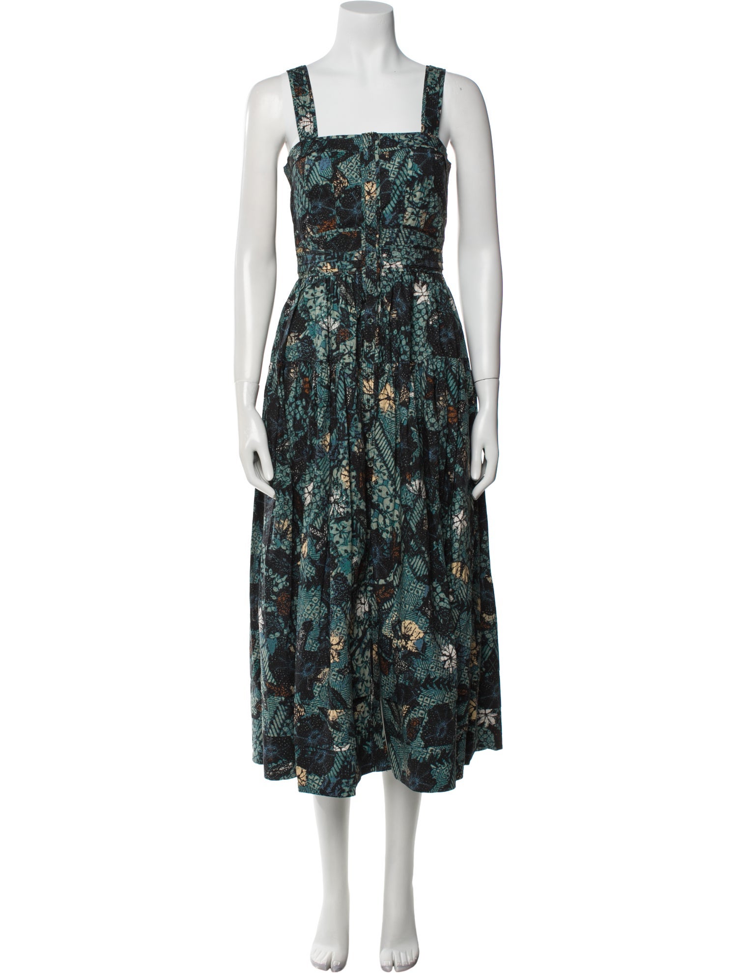 Ulla Johnson Floral Print Long Dress