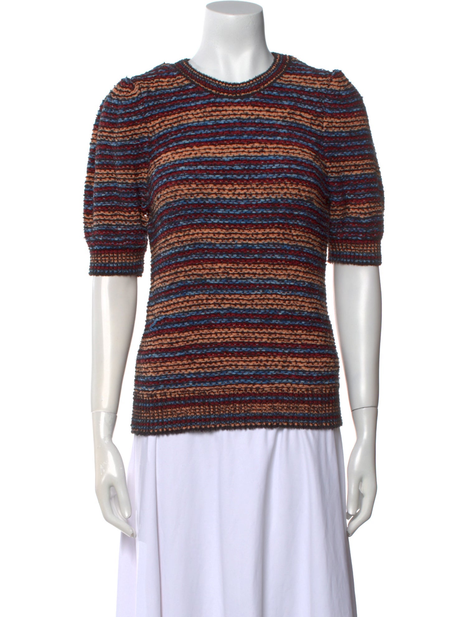 Ulla Johnson Striped Crew Neck Sweater