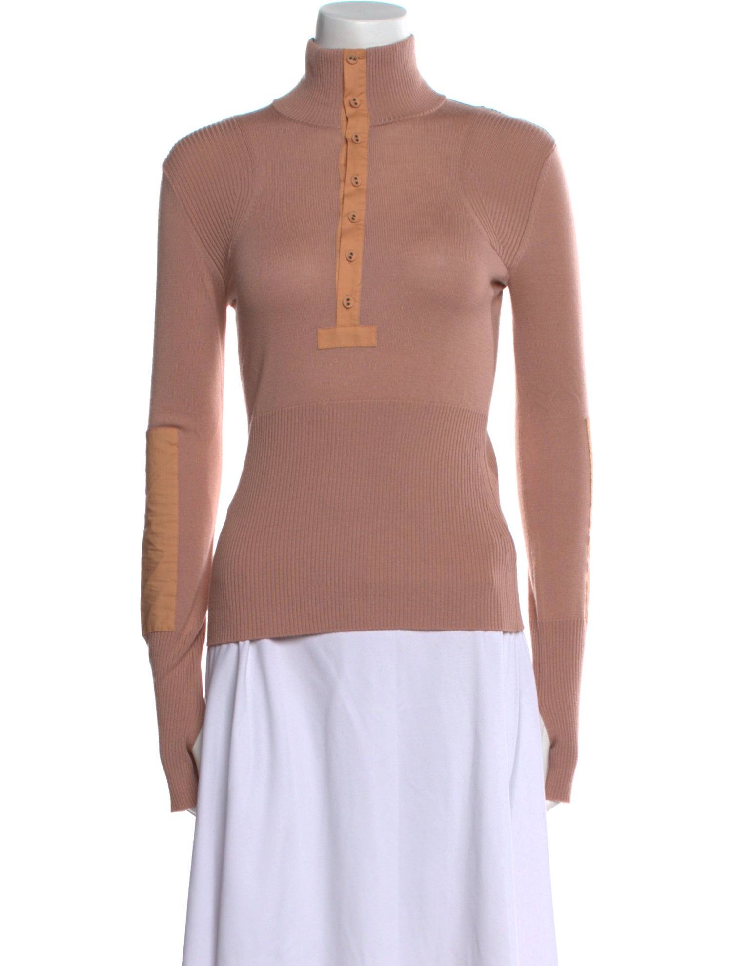 Ulla Johnson Wool Mock Neck Polo