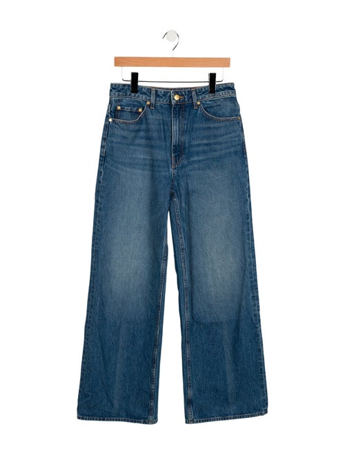 Ulla Johnson High-Rise Wide Leg Jeans