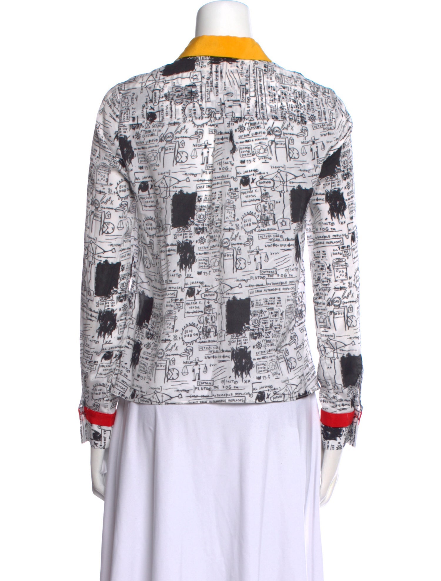 Ulla Johnson Silk Printed Button-Up Top