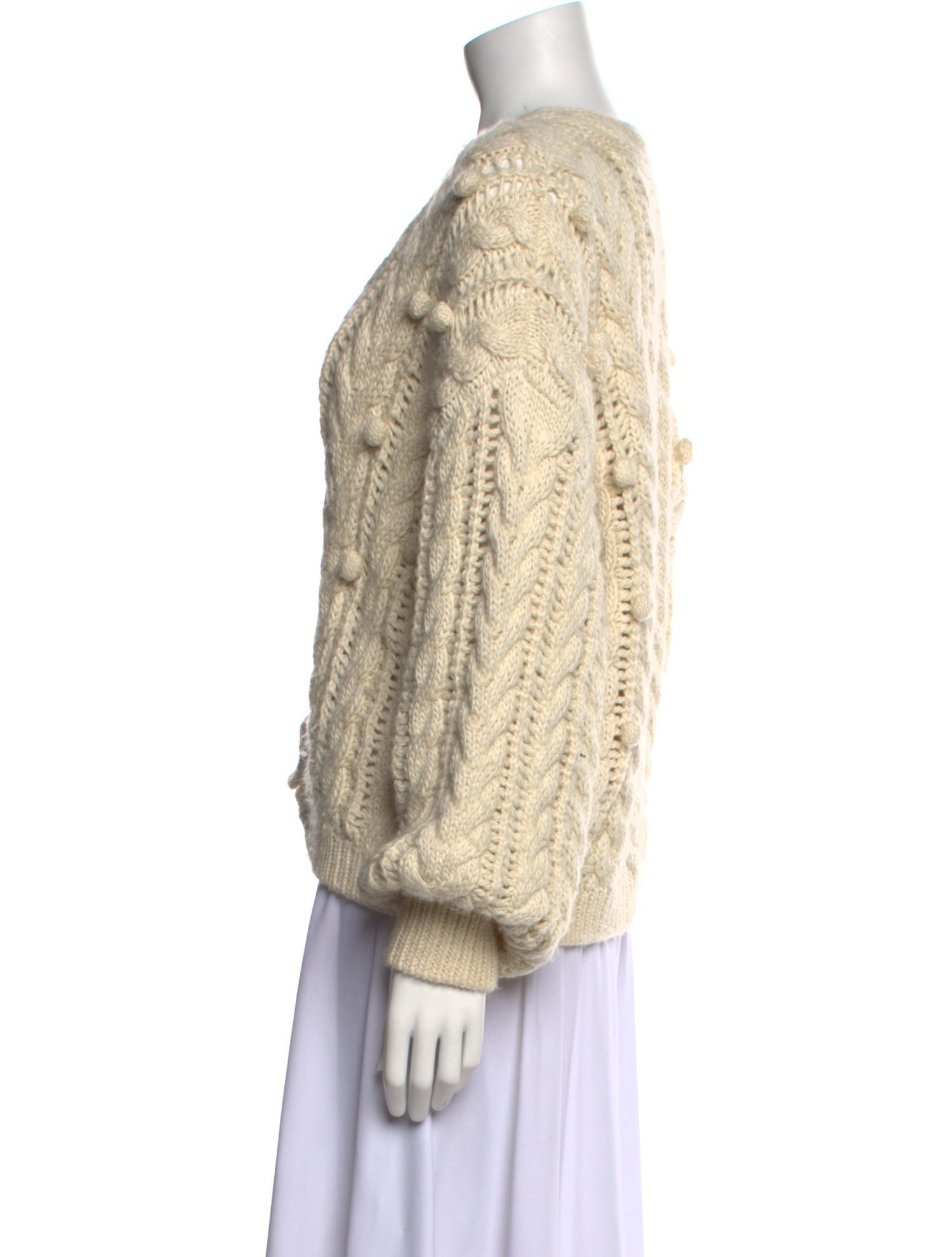 Ulla Johnson Merino Wool V-Neck Sweater