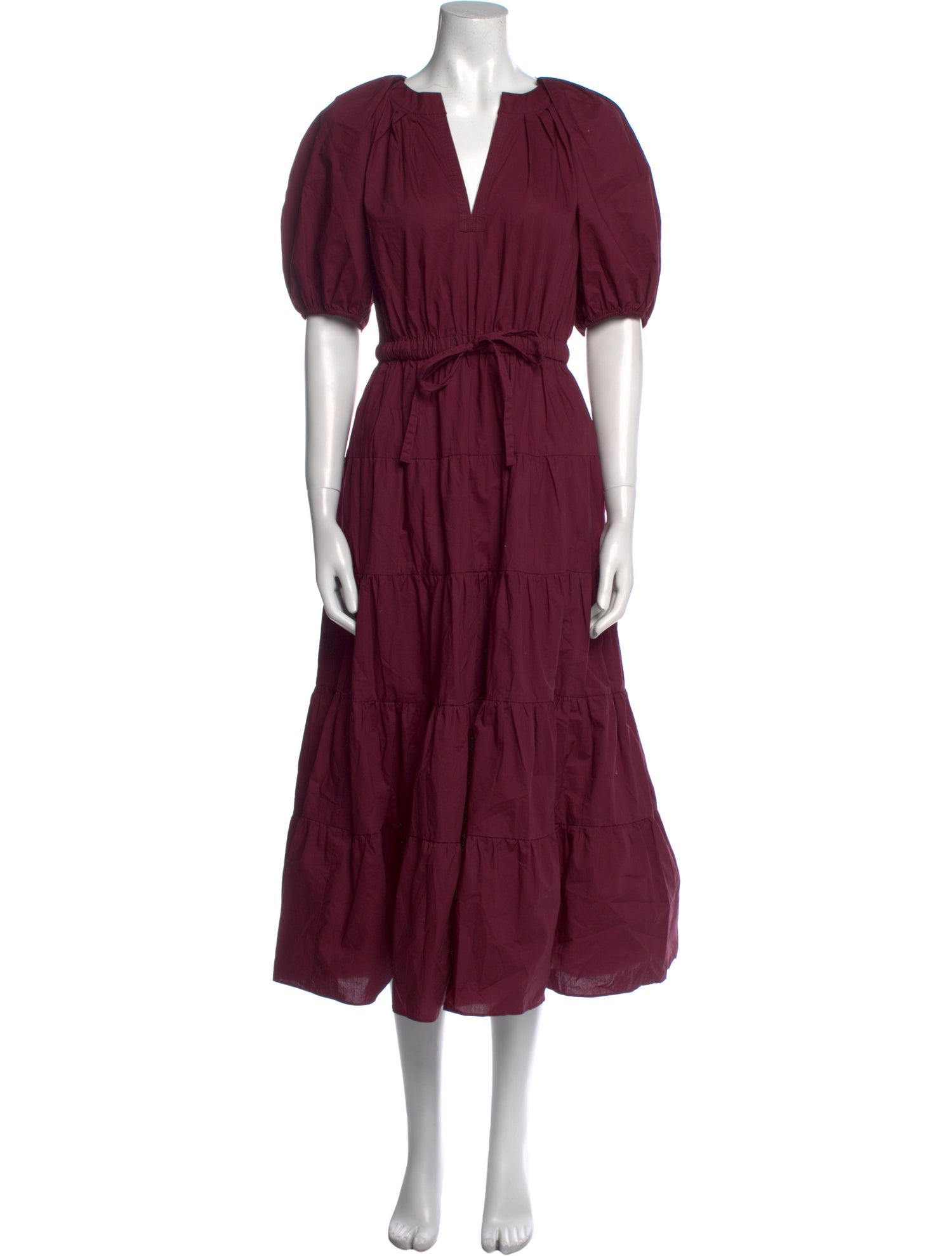 Ulla Johnson V-Neck Long Dress