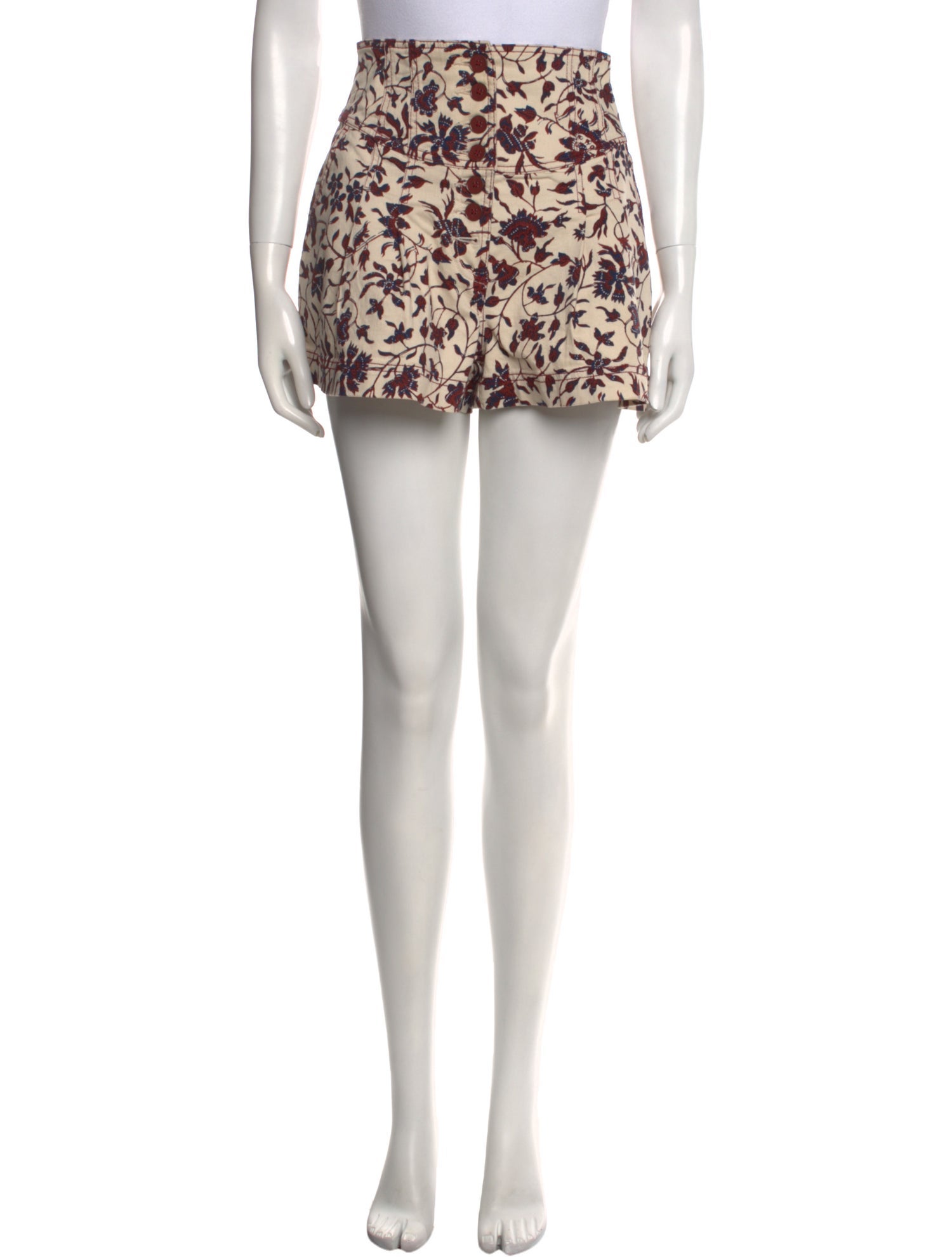 Ulla Johnson Printed Mini Shorts