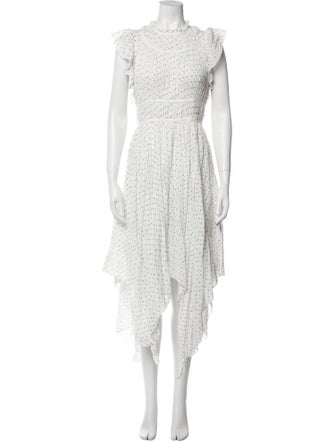 Ulla Johnson Printed Midi Length Dress