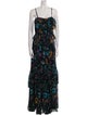 Ulla Johnson Floral Print Long Dress