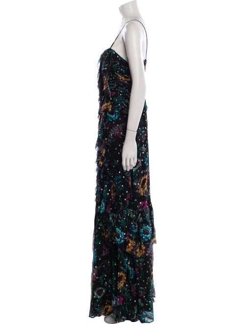 Ulla Johnson Floral Print Long Dress