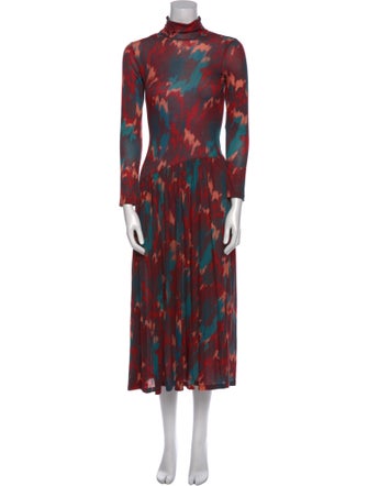 Ulla Johnson Printed Long Dress