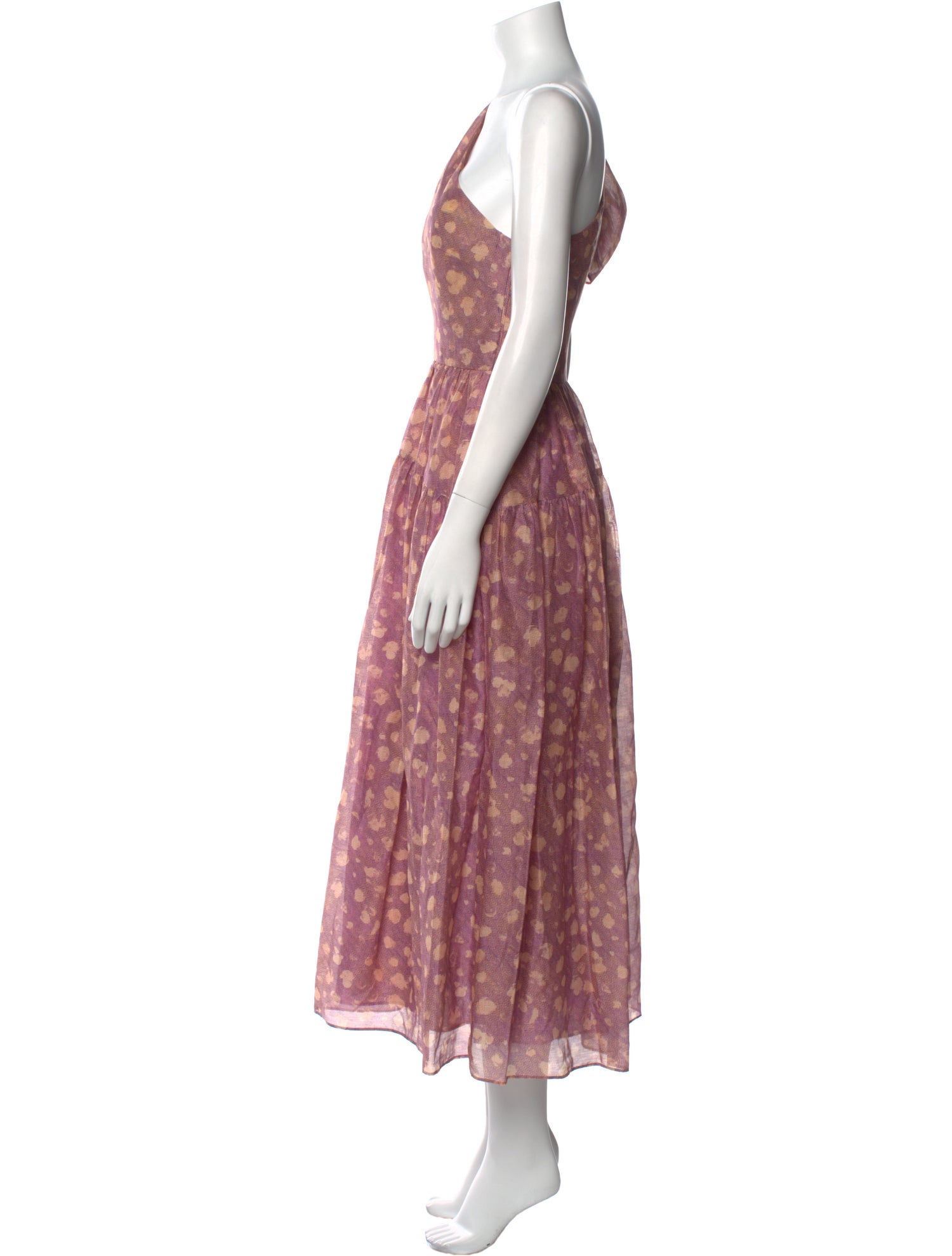 Ulla Johnson Floral Print Long Dress
