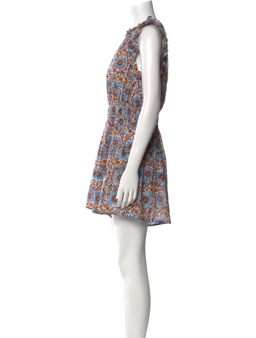 Ulla Johnson Printed Crew Neck Romper