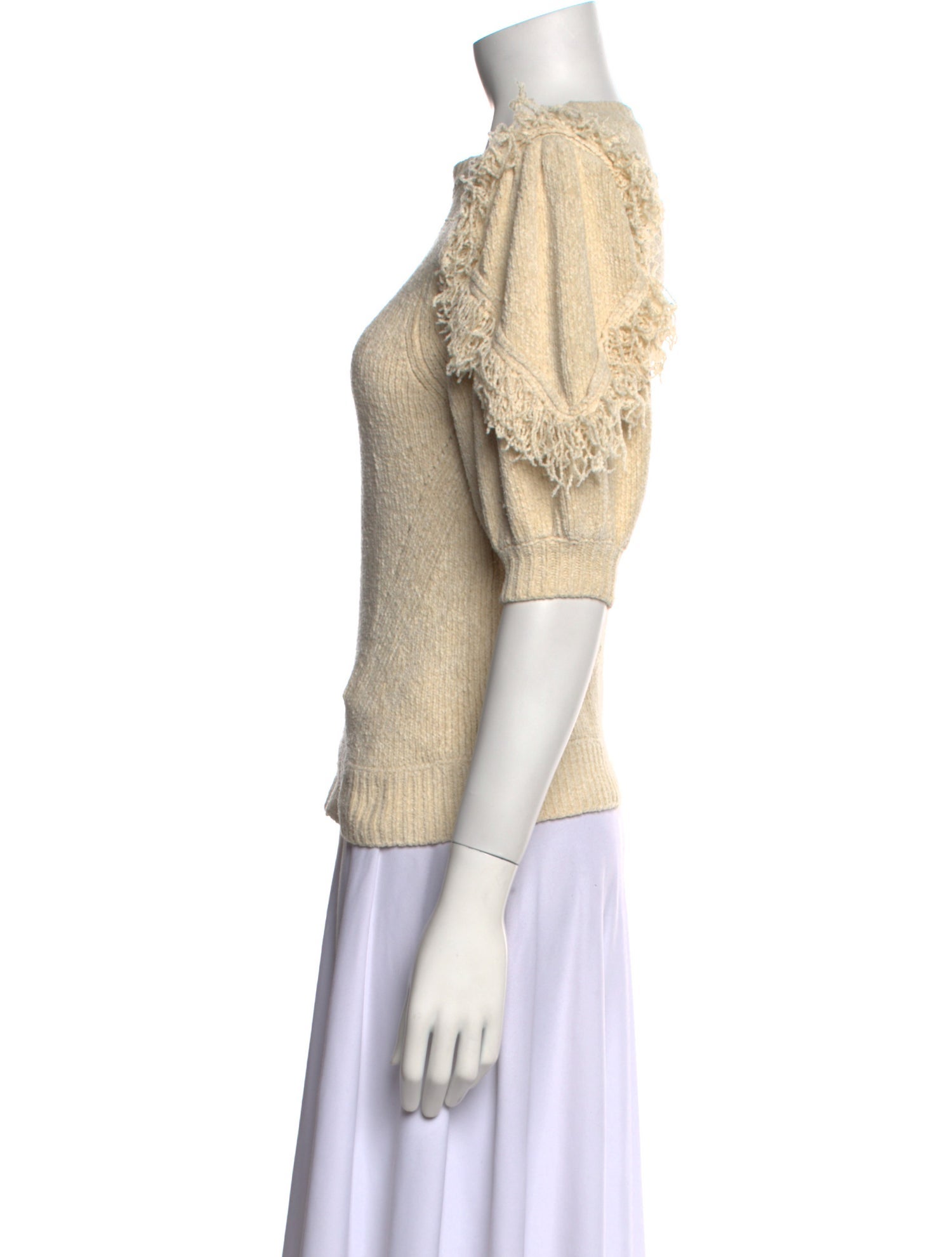 Ulla Johnson Silk Crew Neck Sweater