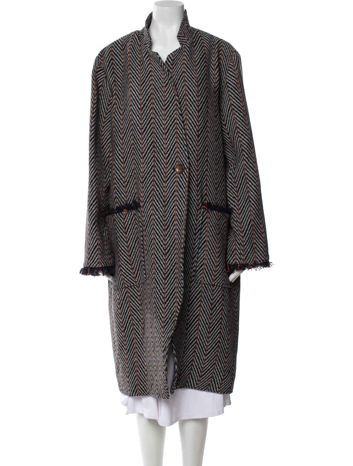 Ulla Johnson Tweed Striped Coat w/ Tags