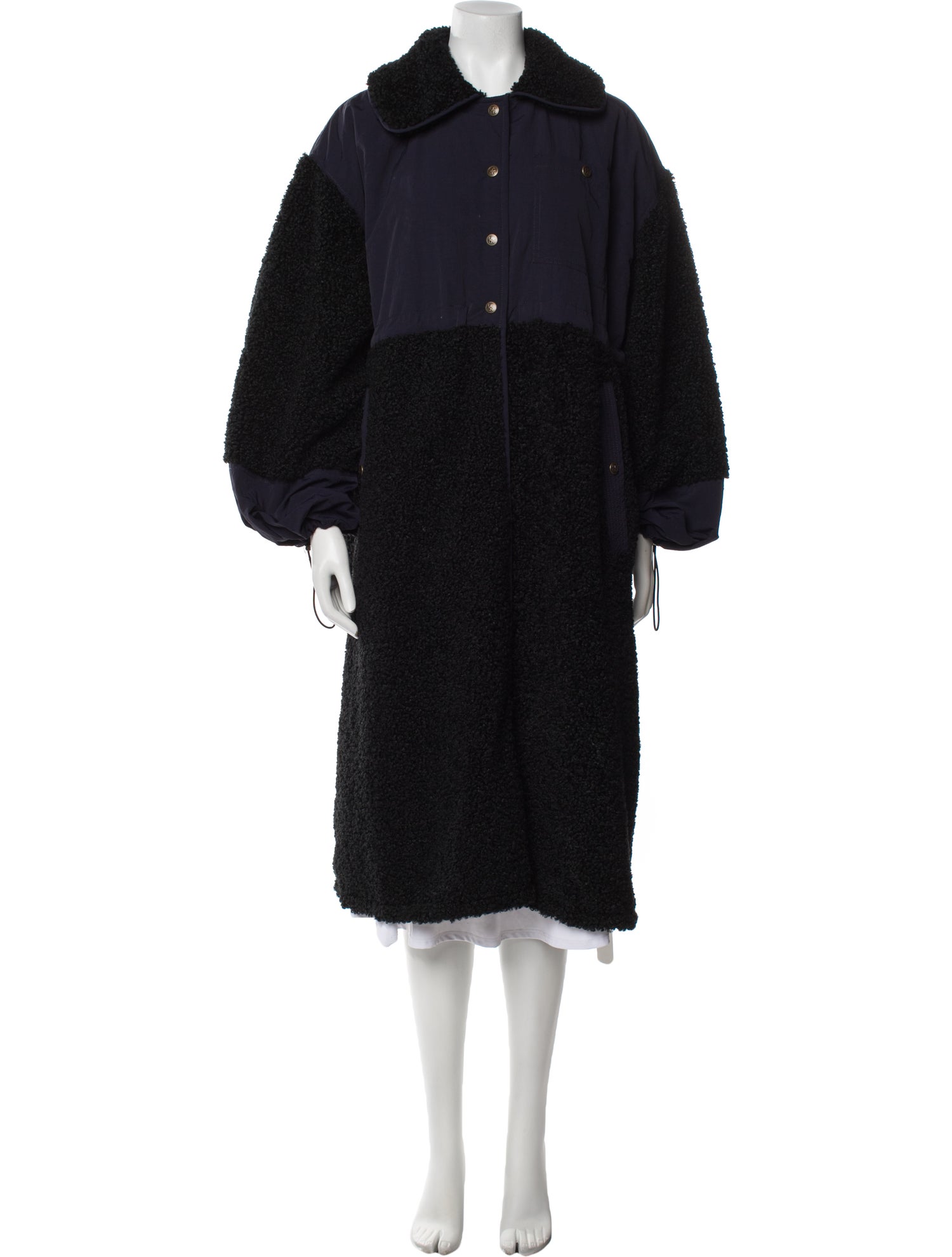 Ulla Johnson Colorblock Pattern Coat