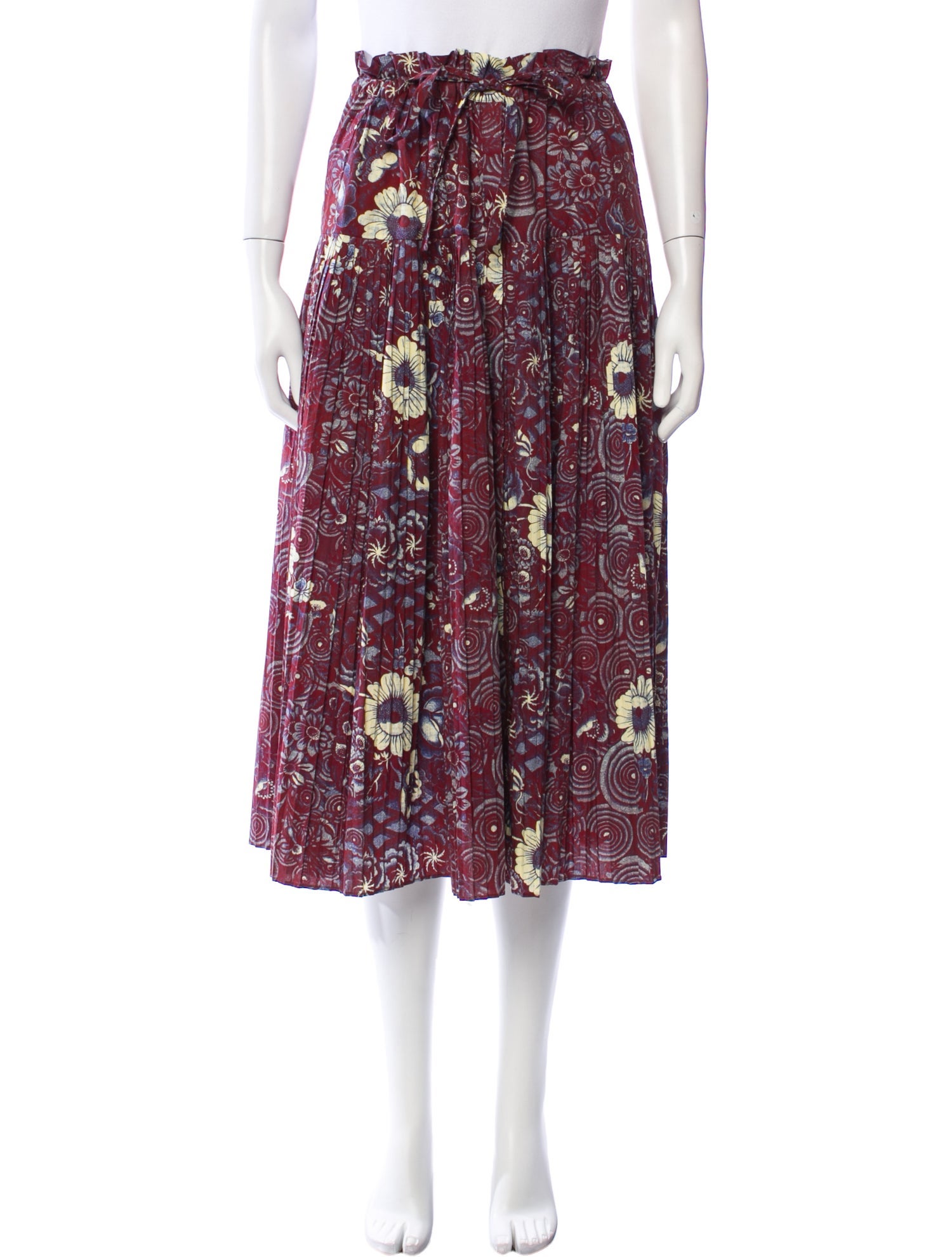 Ulla Johnson Printed Midi Length Skirt