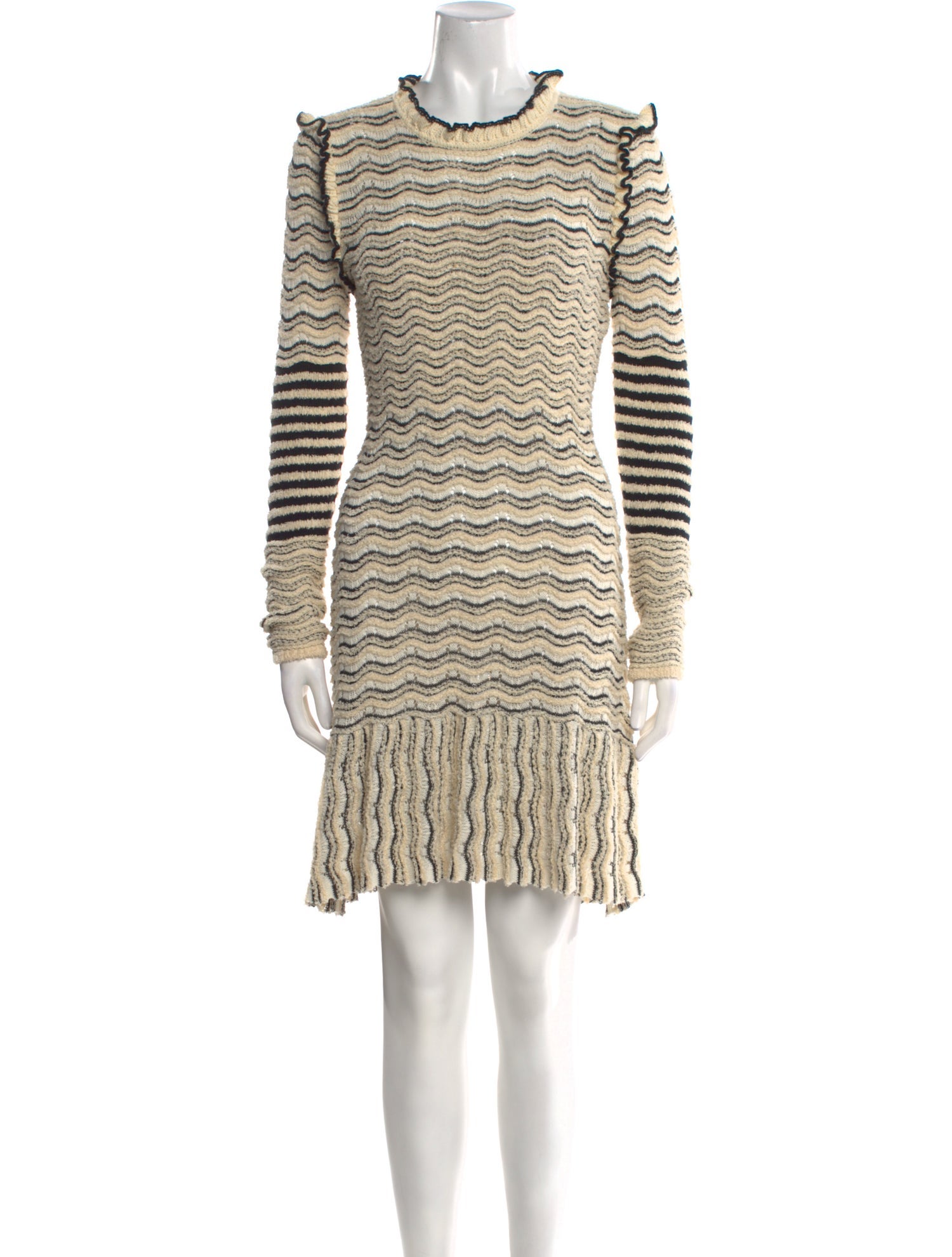 Ulla Johnson Striped Knee-Length Dress