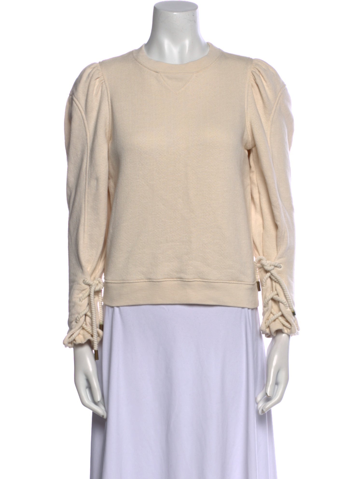 Ulla Johnson Crew Neck Long Sleeve Sweatshirt