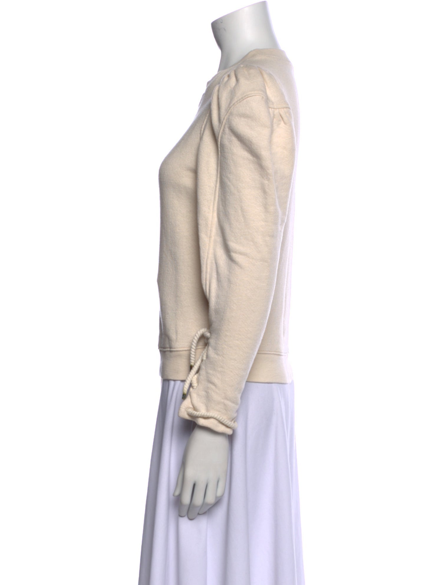 Ulla Johnson Crew Neck Long Sleeve Sweatshirt