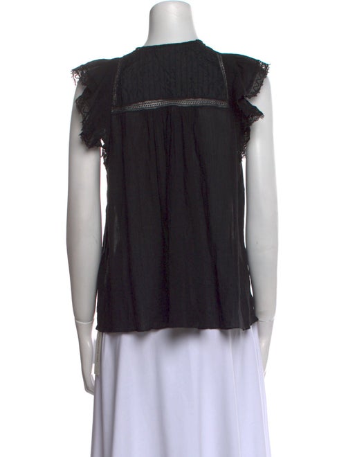 Ulla Johnson Tie Neck Sleeveless Blouse
