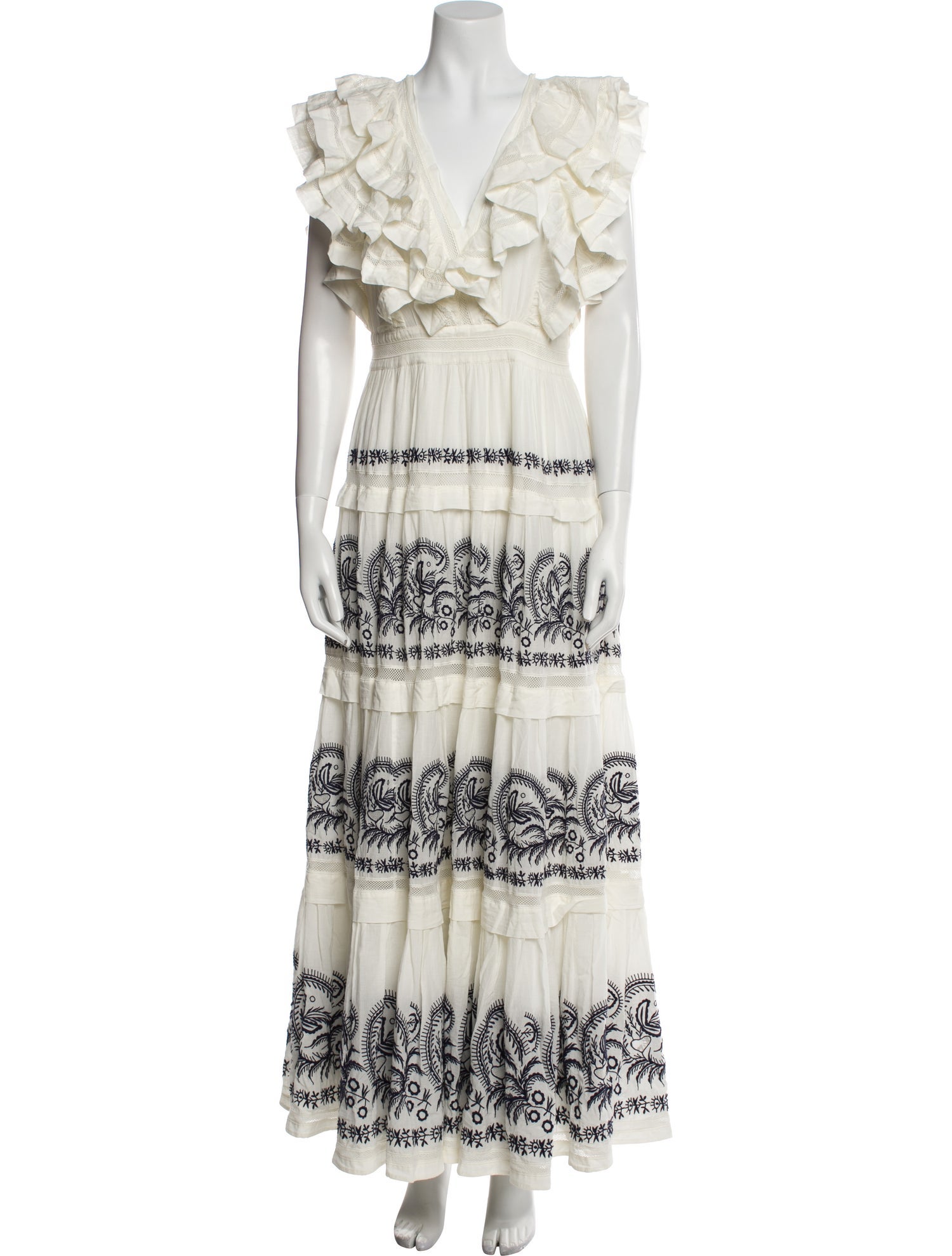 Ulla Johnson Printed Long Dress