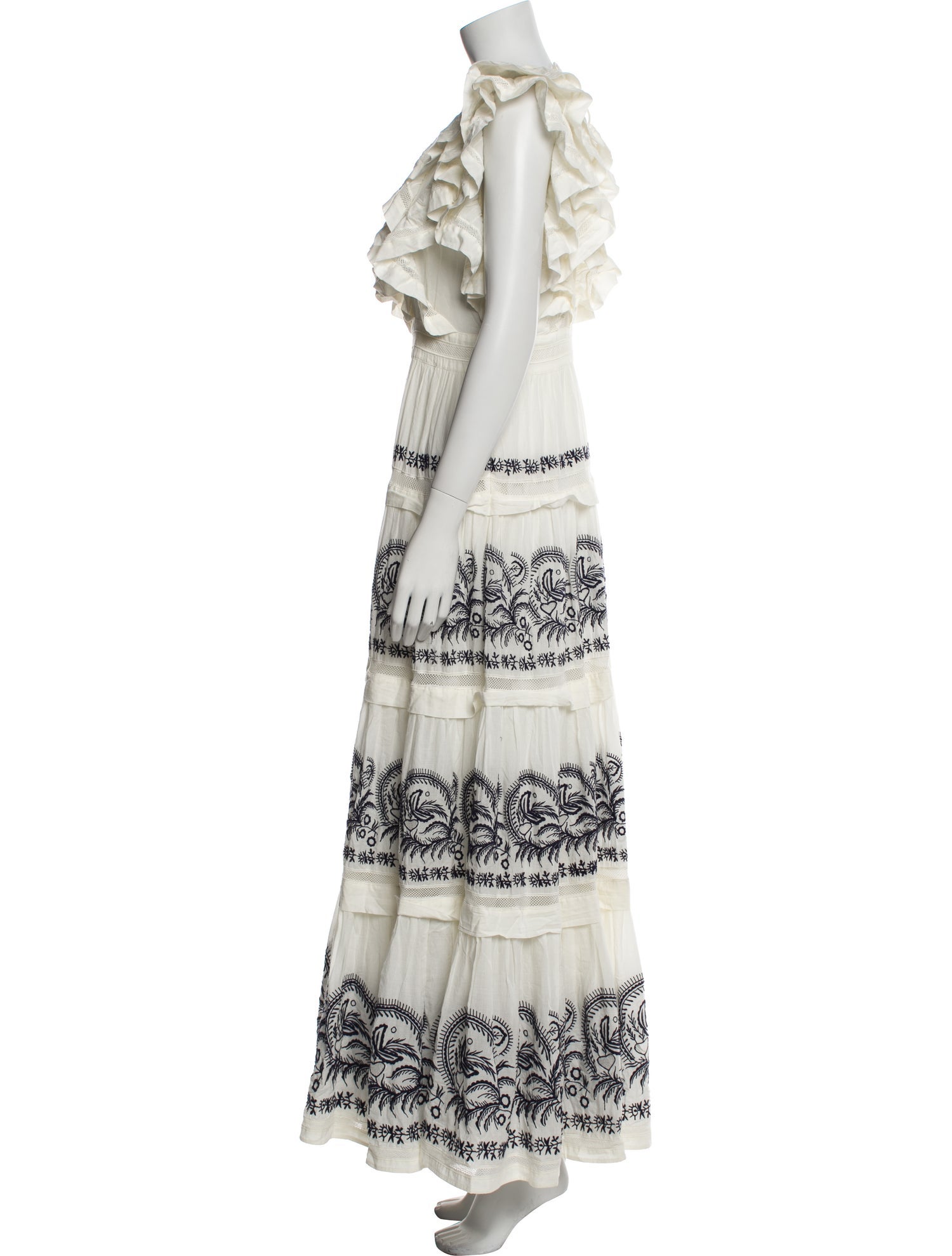 Ulla Johnson Printed Long Dress