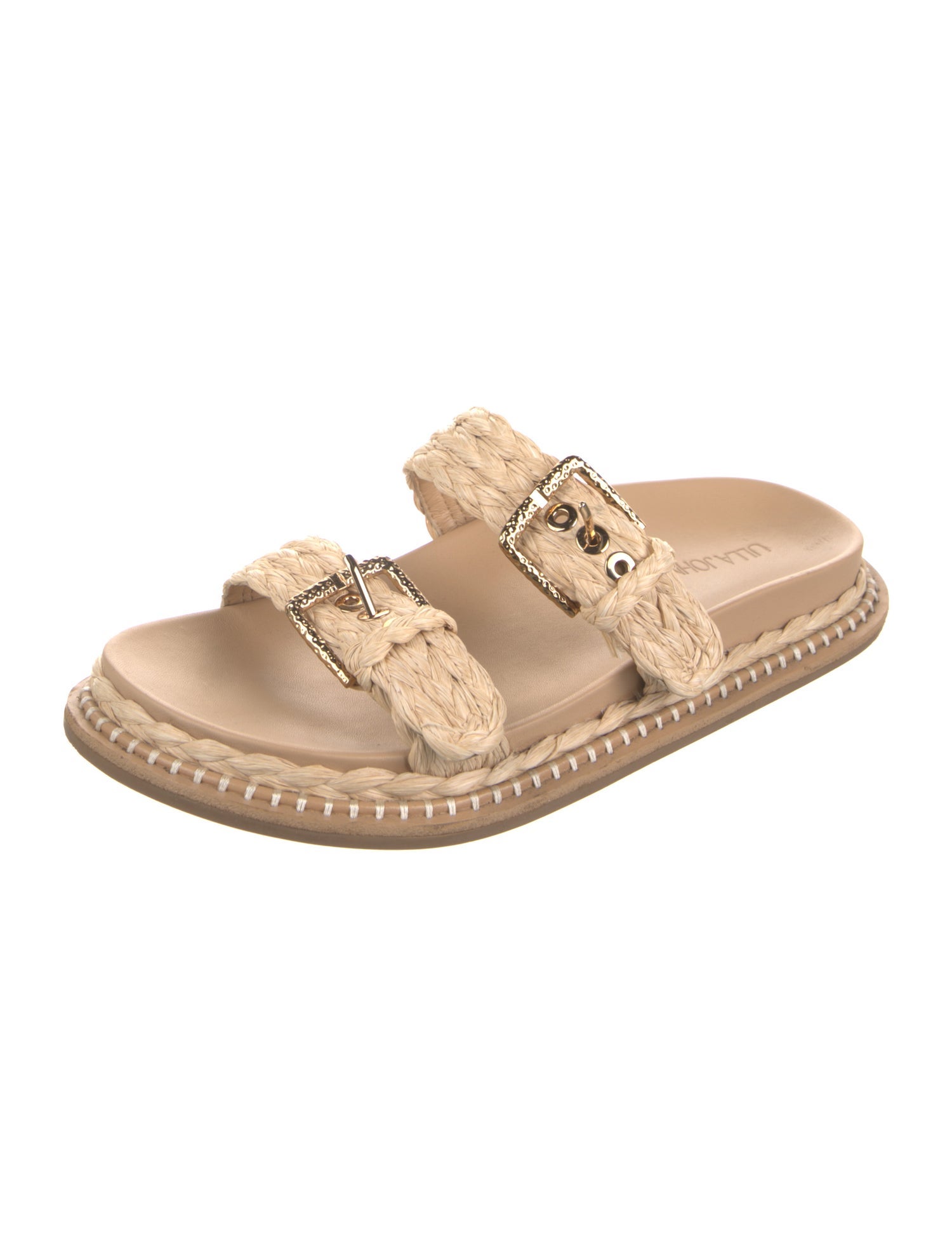 Ulla Johnson Straw Slides