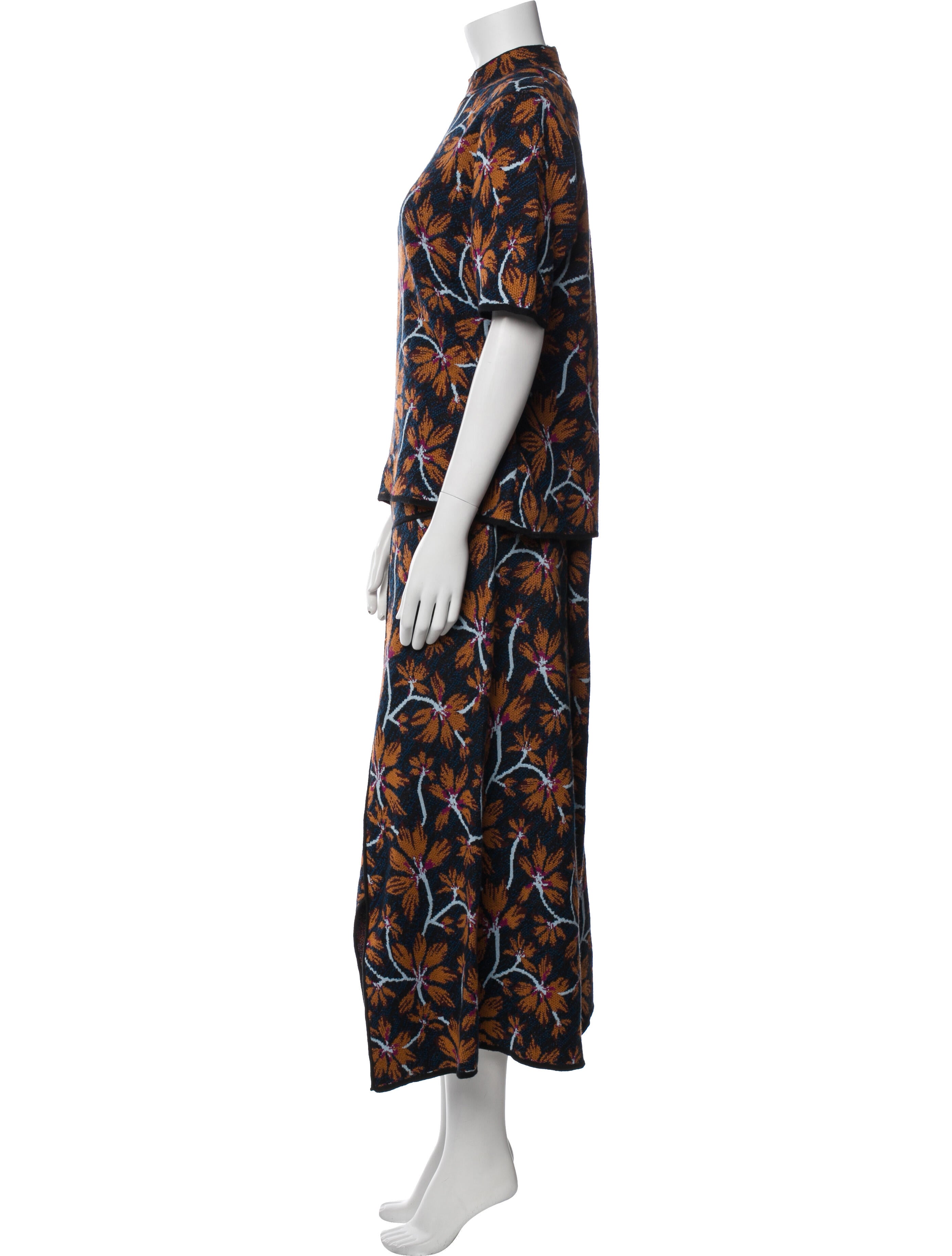 Ulla Johnson Printed Skirt Set