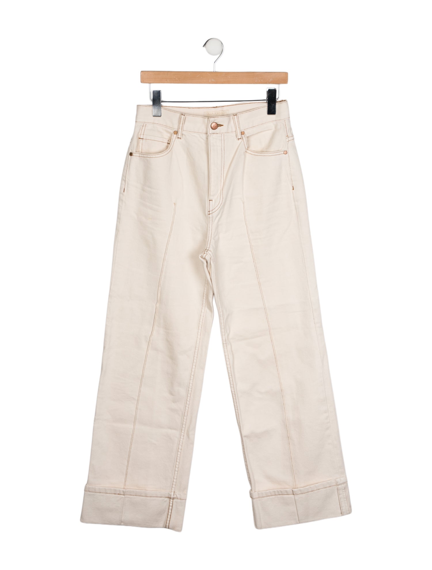 Ulla Johnson High-Rise Wide Leg Jeans