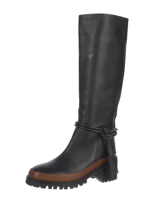 Ulla Johnson Leather Tassel Accents Riding Boots