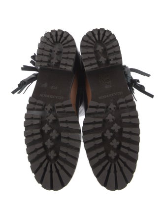 Ulla Johnson Leather Tassel Accents Riding Boots