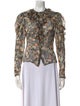 Ulla Johnson Silk Floral Print Blouse
