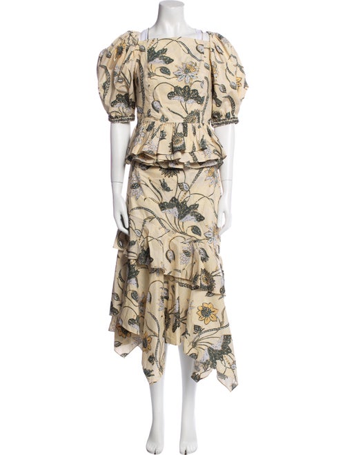 Ulla Johnson Printed Skirt Set