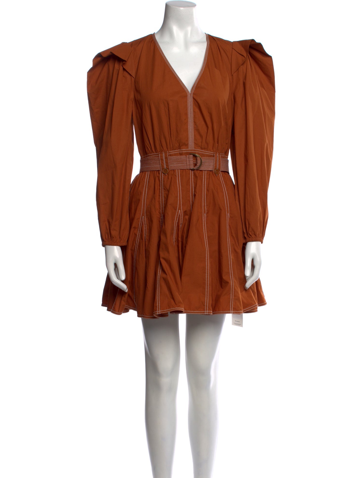 Ulla Johnson V-Neck Mini Dress