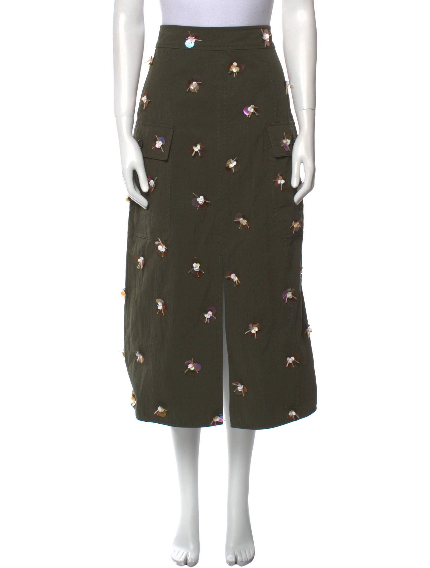 Ulla Johnson Printed Midi Length Skirt