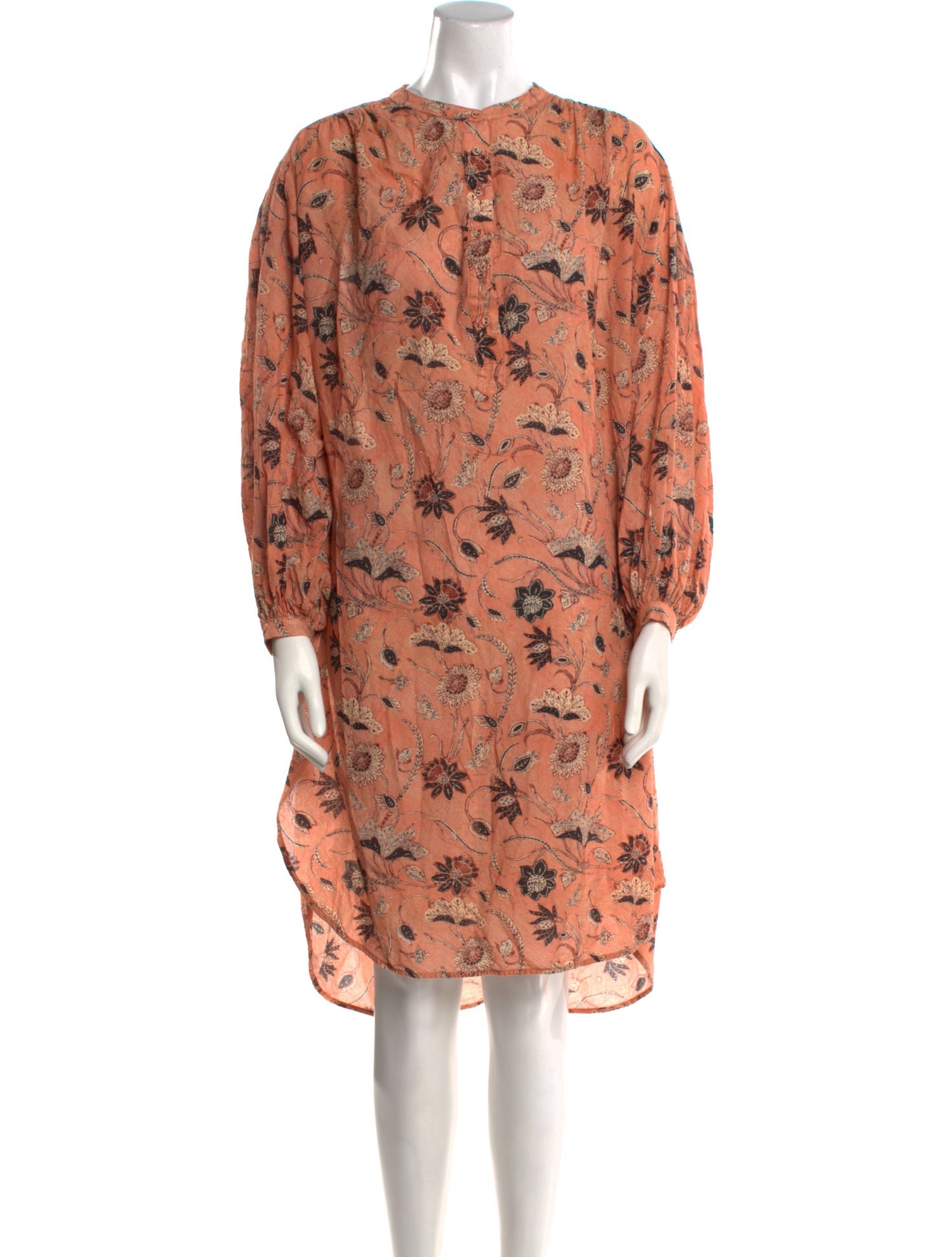 Ulla Johnson Floral Print Knee-Length Dress