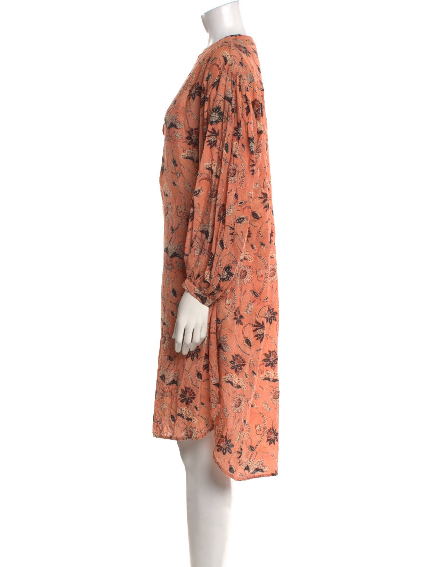 Ulla Johnson Floral Print Knee-Length Dress