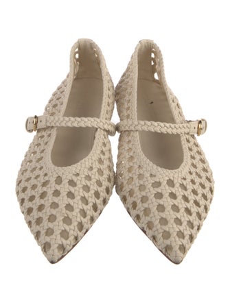 Ulla Johnson Leather Mary Jane Flats