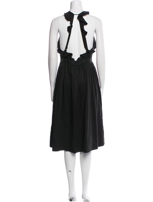 Ulla Johnson Square Neckline Midi Length Dress