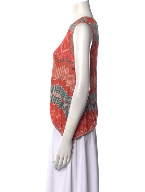 Ulla Johnson Printed Crew Neck Top