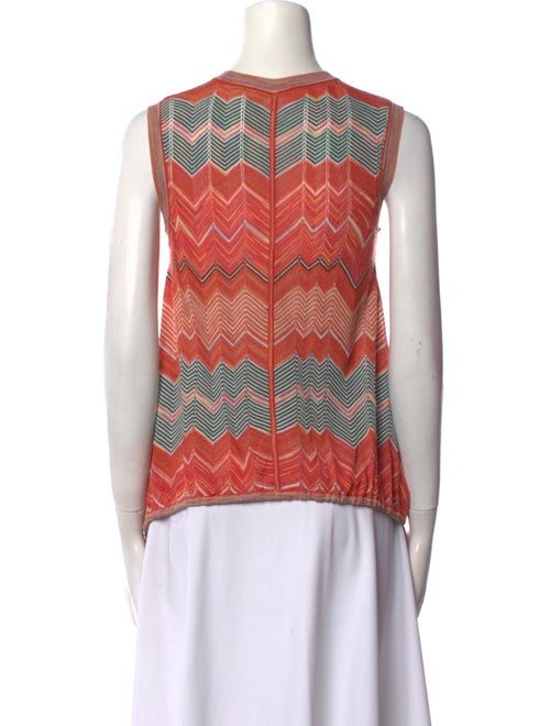 Ulla Johnson Printed Crew Neck Top