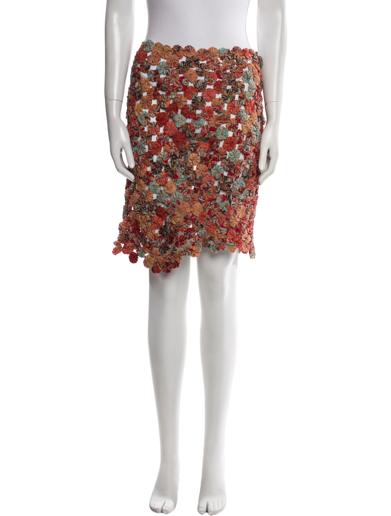 Ulla Johnson Floral Print Knee-Length Skirt w/ Tags