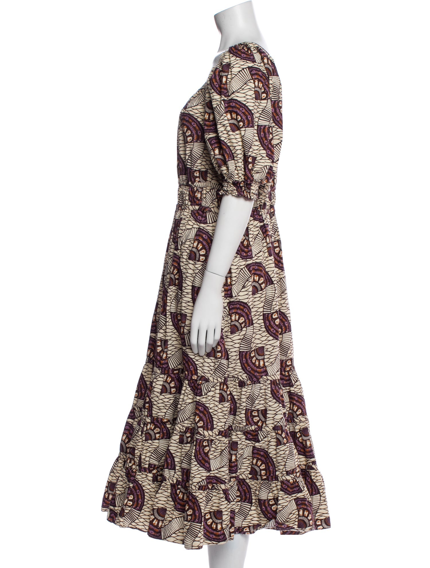 Ulla Johnson Printed Long Dress