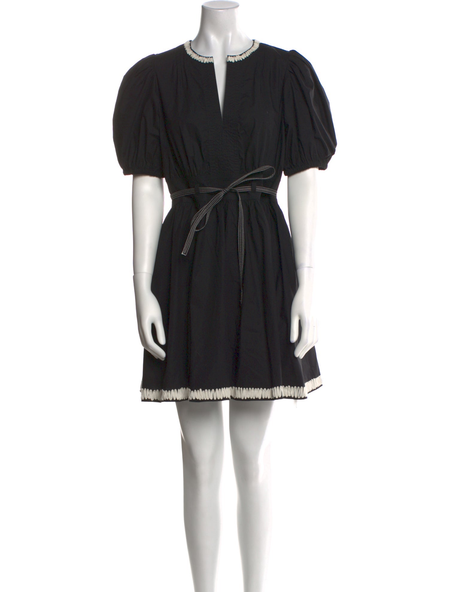 Ulla Johnson V-Neck Mini Dress