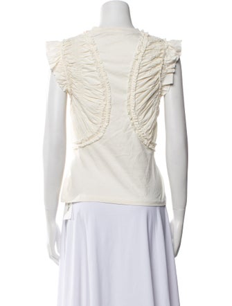 Ulla Johnson V-Neck Sleeveless Blouse