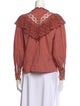 Ulla Johnson Mock Neck Long Sleeve Blouse