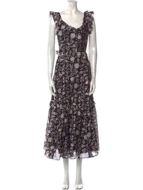 Ulla Johnson Floral Print Mini Dress